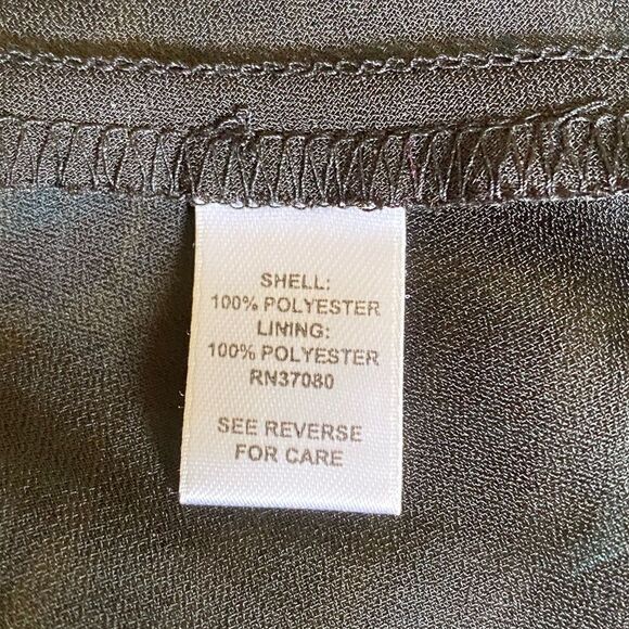 Cato Multicolor Elastic Waist Pull On Maxi Skirt Size M Abstract Scallop Hem - Picture 13 of 13